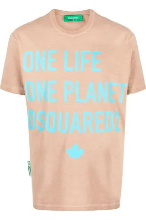 Dsquared2 Slogan-print cotton T-shirt