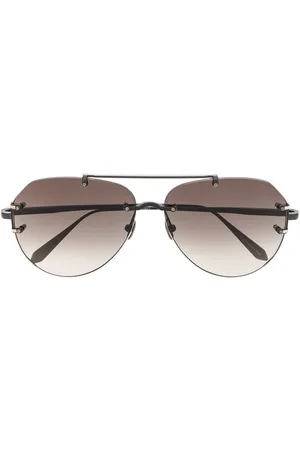 Linda Farrow Pilot-frame sunglasses