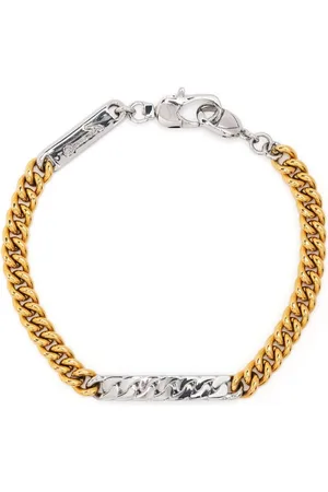 CAPSULE ELEVEN Two-tone chain-link bracelet