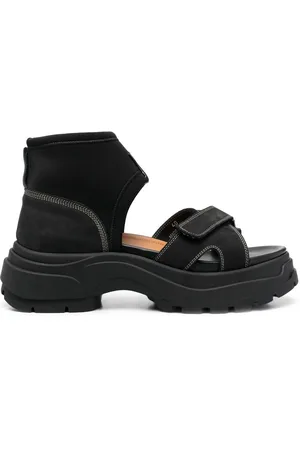 Maison Margiela Strap-detail suede sandals