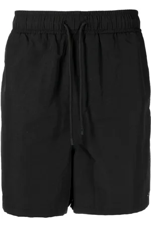 STAMPD Logo-print track shorts