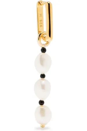 Missoma Baroque pearl drop earring