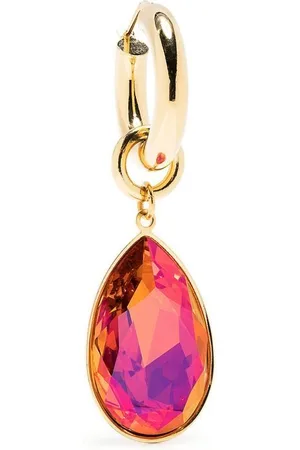 MOUNSER Sunrise crystal-drop hoop earring