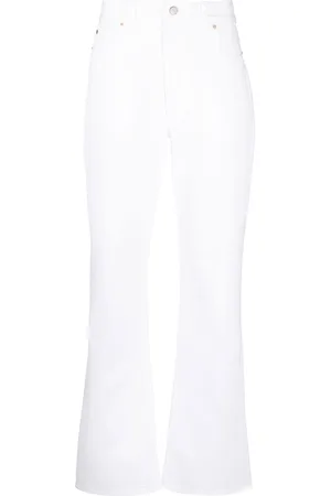 VALENTINO GARAVANI Logo-print straight-leg jeans
