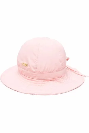 GCDS Bow-embellished bucket hat