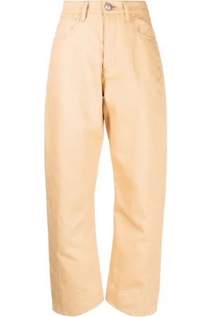 Jil Sander High-waisted tapered jeans