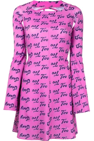 Natasha Zinko Slogan-print short dress