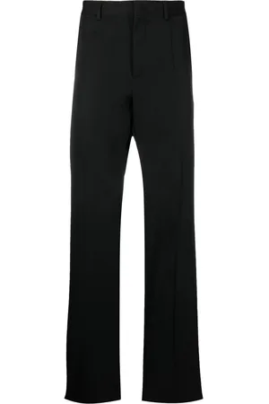 VALENTINO GARAVANI Pressed-crease tailored trousers