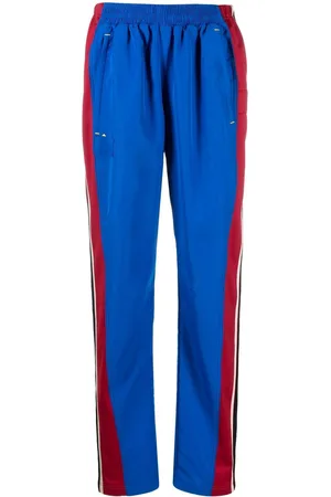 Colville Upcycled cigarette-cut track pants