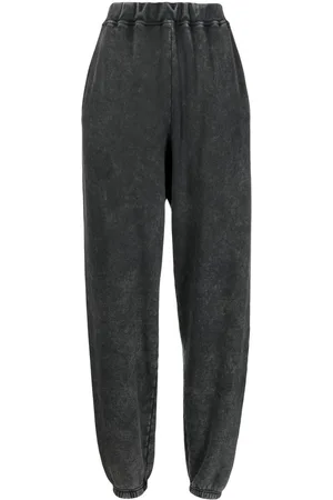 ARIES Side logo-print detail trousers