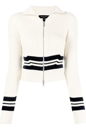 RAG&BONE Stripe-detail ribbed jumper