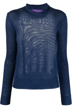 Ralph Lauren Ribbed-knit long-sleeved pullover