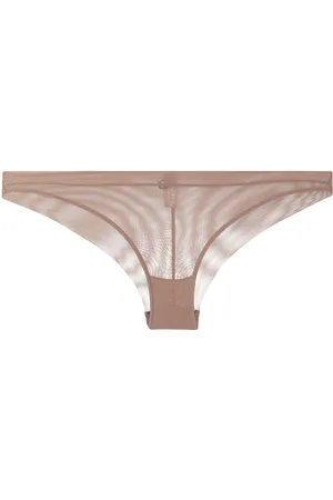 MAISON CLOSE Sheer low-rise briefs