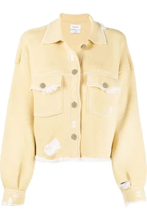 Barrie Fringed denim jacket