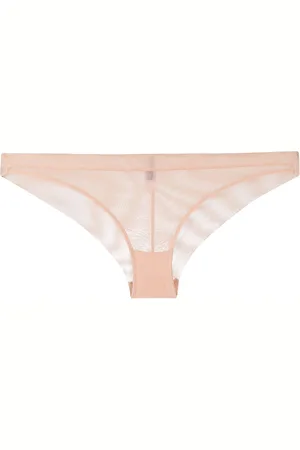 MAISON CLOSE Mesh briefs