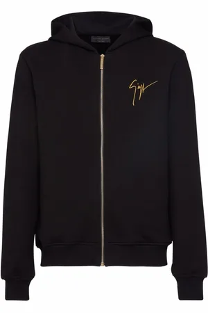 Giuseppe Zanotti LR-17 embroidered-logo zip hoodie