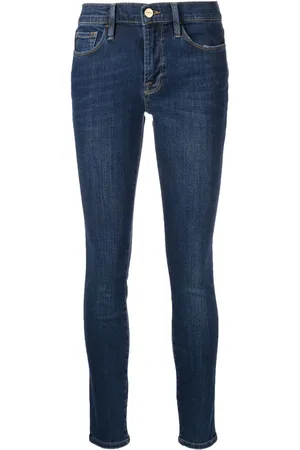 Frame High-waist skinny jeans