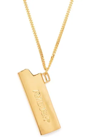 AMBUSH Logo lighter case pendant necklace