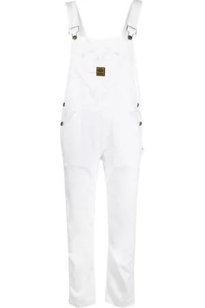 WASHINGTON DEE CEE Logo-patch straight dungarees