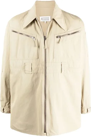 Maison Margiela Zipped-up fastening sports jacket