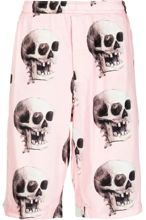Endless Joy Skull graphic-print Bermuda shorts