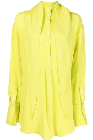 Peter Do Scarf-detail neckline shirt