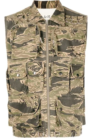 Maharishi Camouflage-print cargo vest