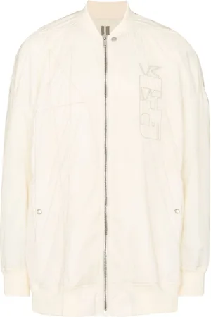 Rick Owens Embroidered logo bomber jacket