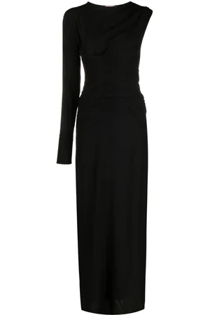 Nº21 Single-sleeve design gown