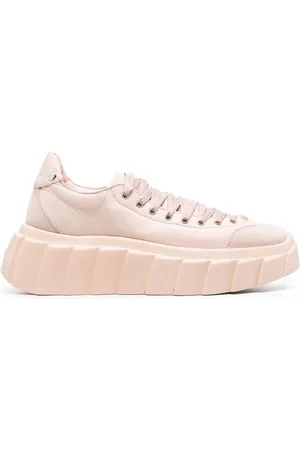 AGL ATTILIO GIUSTI LEOMBRUNI Blondie Ties leather sneakers