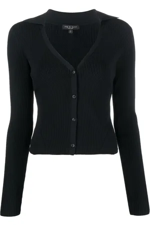 RAG&BONE Ribbed knitted cardigan