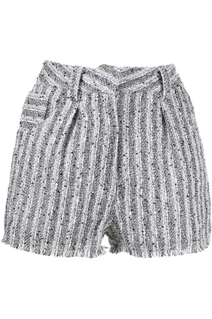 IRO Honza striped shorts