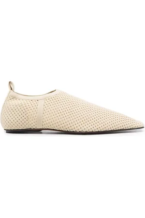 Nanushka Bujum mesh-knit slip-on shoes