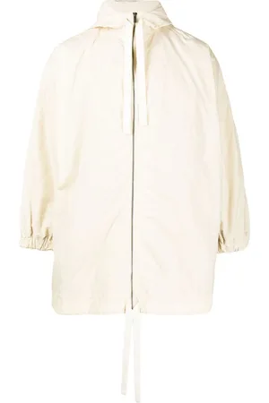 TOOGOOD Hooded drawstring cotton coat
