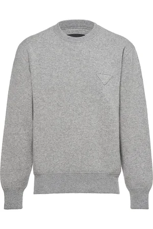 Prada Logo-appliqué sweatshirt