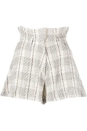 IRO Vanko paperbag-waist shorts