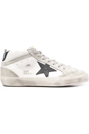 Golden Goose Mid Star distressed-effect sneakers
