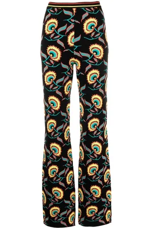 Paco rabanne Floral-print trousers