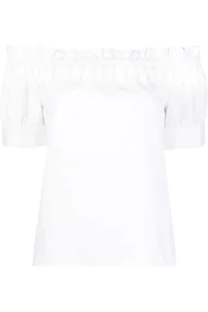 Liu Jo Off-shoulder embroidered blouse