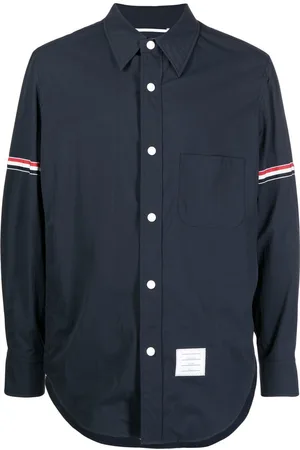 Thom Browne RWB armband piqué shirt jacket