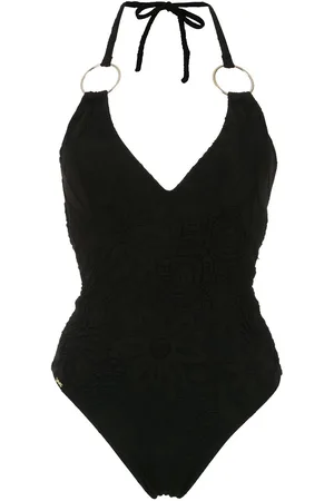AMIR SLAMA Halter neck swimsuit