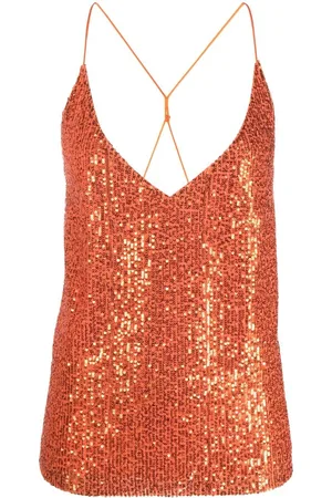 BLANCA Tritonia sequin camisole