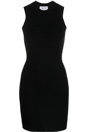 Victoria Beckham Rib knitted short dress