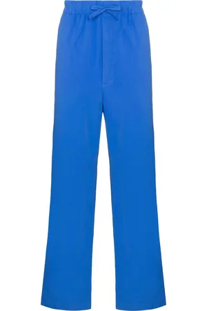 Tekla Drawstring pajama trousers