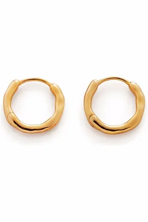 Monica Vinader Siren-muse huggie earrings