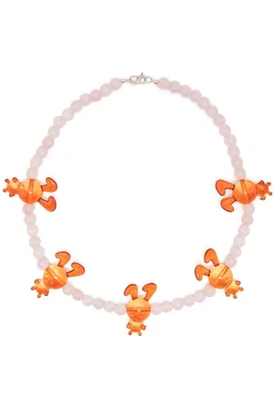Natasha Zinko Bunny-detail necklace