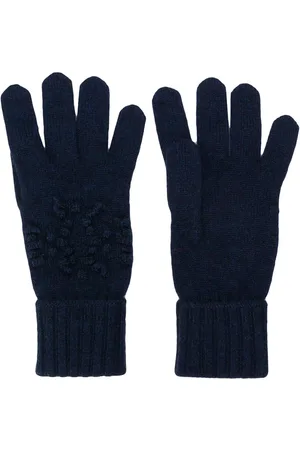 Barrie Knitted logo gloves