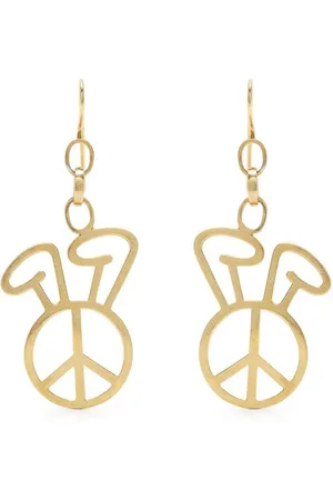 Natasha Zinko Peace-detail earrings