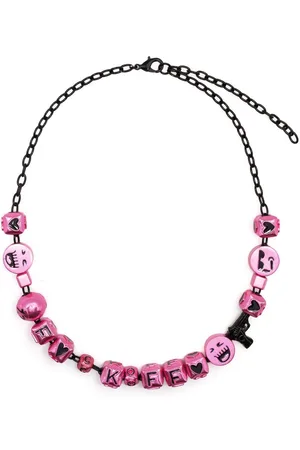 Natasha Zinko Bead-detail necklace