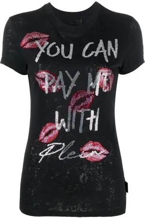 Philipp Plein Rhinestone-embellished T-shirt
